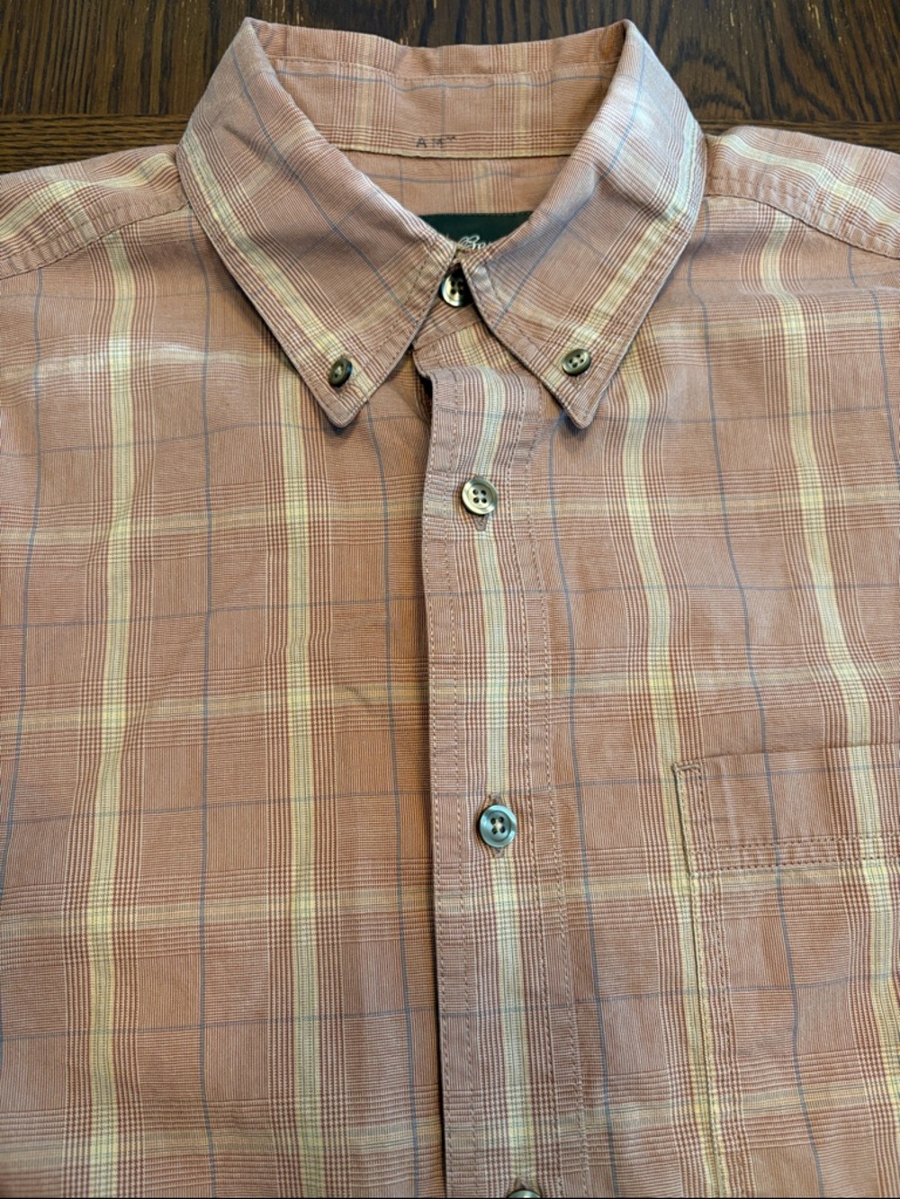 Eddie Bauer Plaid Button Down Shirt